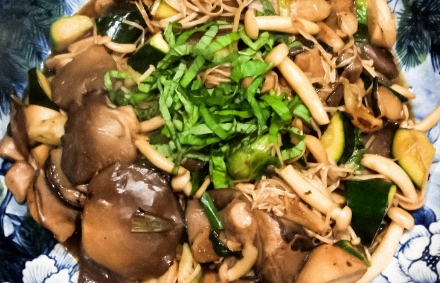 stir-fried wild-mushrooms-and-mountain-vegetables-2 stir-fried wild-mushrooms-and-mountain-vegetables-2